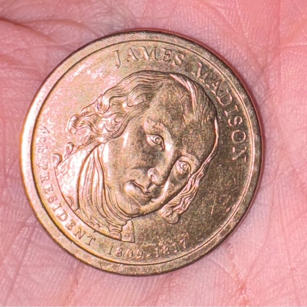 James Madison Commemorative Coin